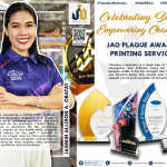 Jasmin Allison Obatay with her products