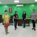 in photo: Truenorth Endeavors Handicrafts Store and Ruenorth Endeavors Handicrafts Store owners with DTI-Laguna Negosyo Center Paete