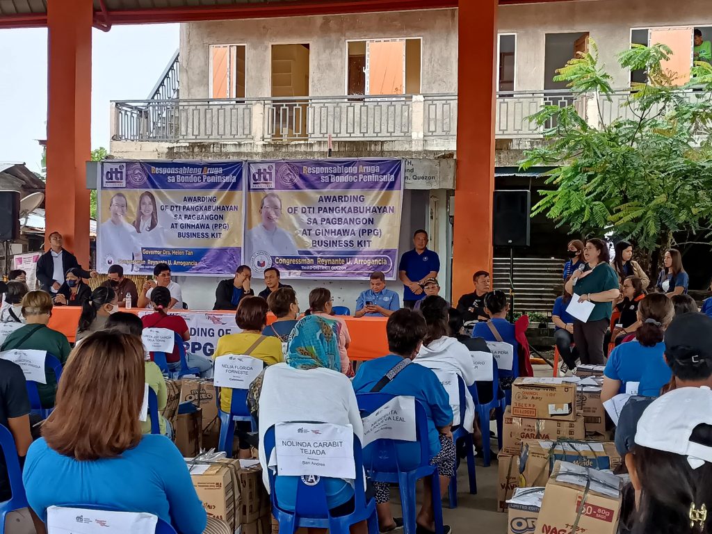 OIC Regional Director Marissa C. Argente giving her special message to all attendees of the program.