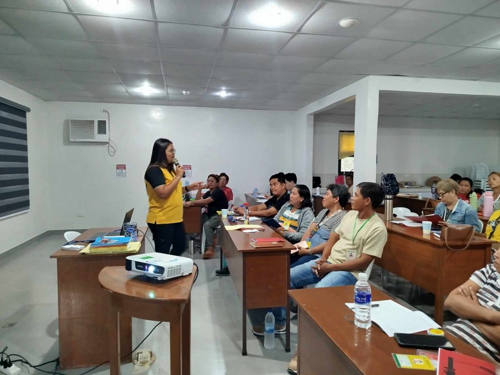 In photo: DTI and CMDI Launch 2025 with Livelihood Training in Bay, Laguna