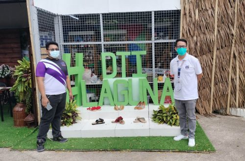In photo: DTI Laguna participating in Anilag Festival