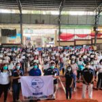 Group photo of attendees of awarding of livelihood kits in Majayjay, Laguna