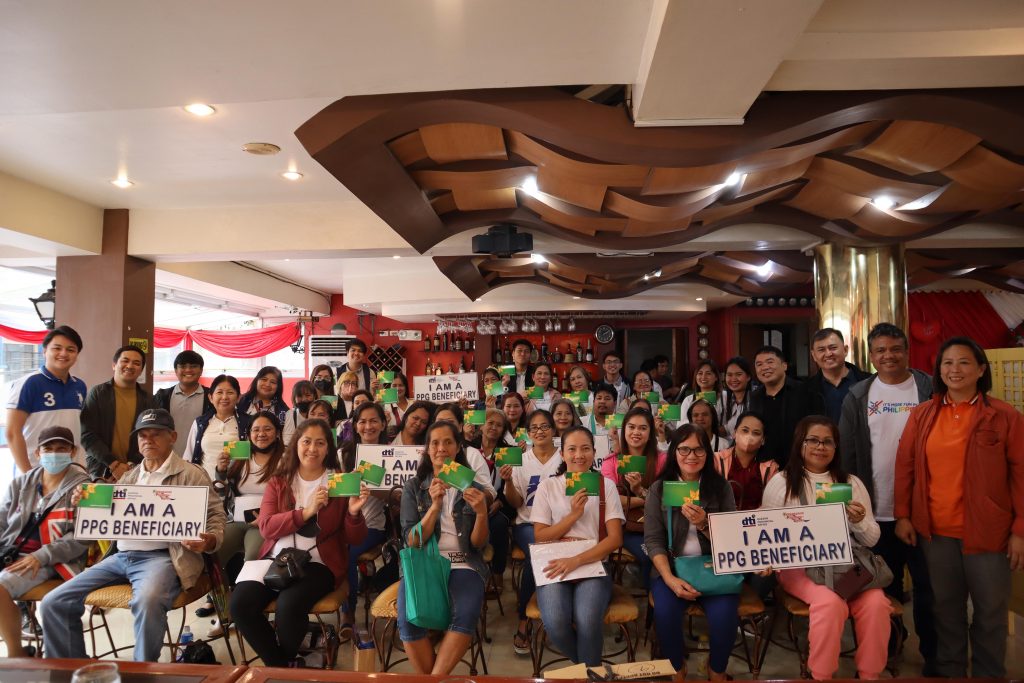 In photo: DTI Quezon, LGU Lucban together with the 31 beneficiaries from Lucban, Quezon