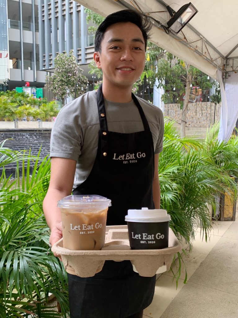 Mr. Tyrone Jasper Reodica, owner of Let Eat Go business.