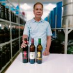 Mr. Domingo Angeles with his Lopa Wines