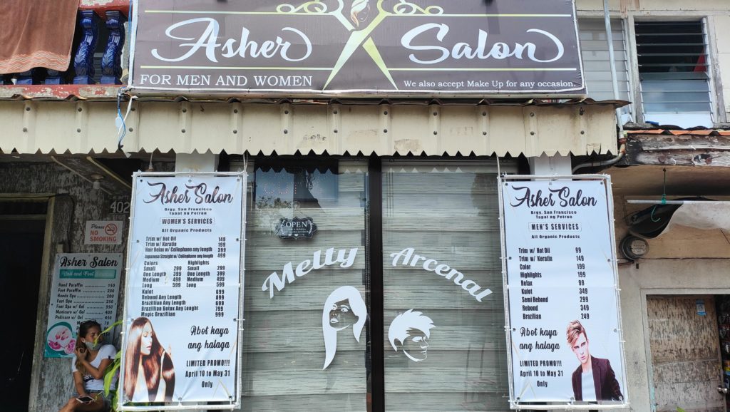 Photo of Asher Salon upfront