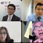 Event screenshot of speakers and panelists at the business forum "Reconnect and Reinforce: Hong Kong - Philippines Partnership"