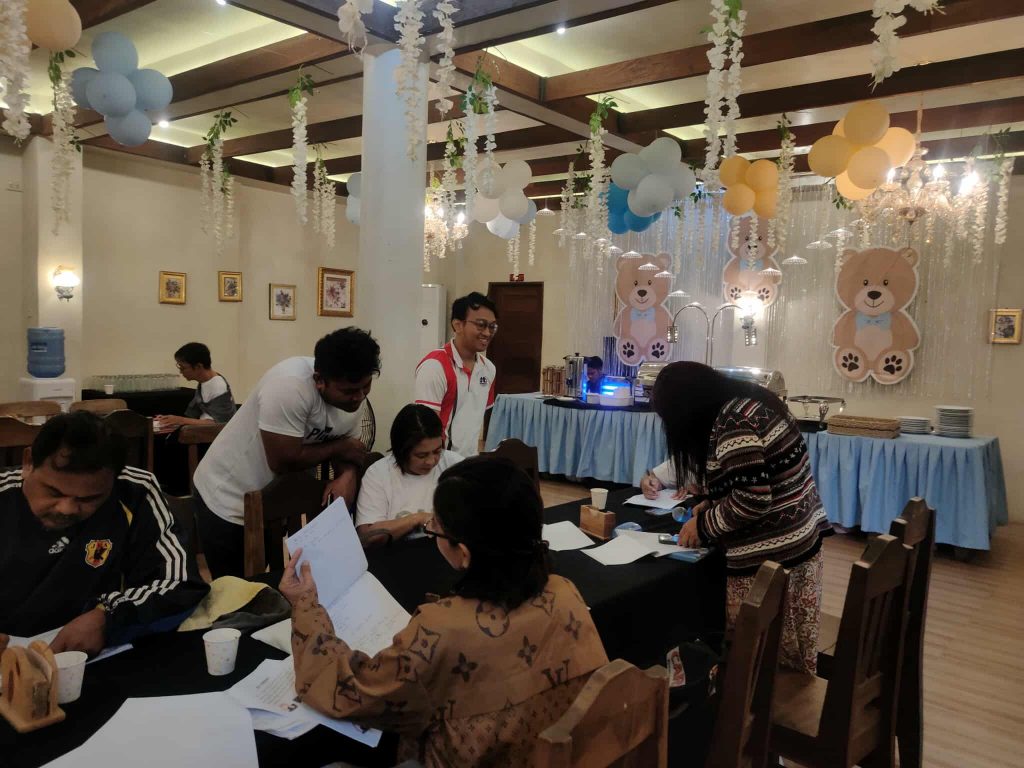 DTI-Laguna and CARE Philippines facilitate the third session of the Entrepreneurship Training of Trainers Program in Siniloan, Laguna, empowering aGAP Roving Agents with business skills and mentorship capabilities.