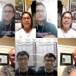 Screen shot of exit meeting participants