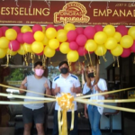 in photo: Ribbon cutting ceremony of Dingras Empananda.