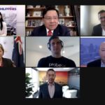 Zoom screenshot of Australian BPO firms with operations in Manila during a webinar organized by PTIC-Sydney