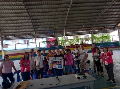 In photo: DTI Rizal together with the PPG beneficiaries from San Mateo, Rizal.