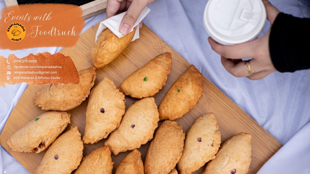 In photo: Empanada Ahuy's famous empanada.