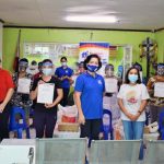 Group photo of DTI staff with the beneficiaries