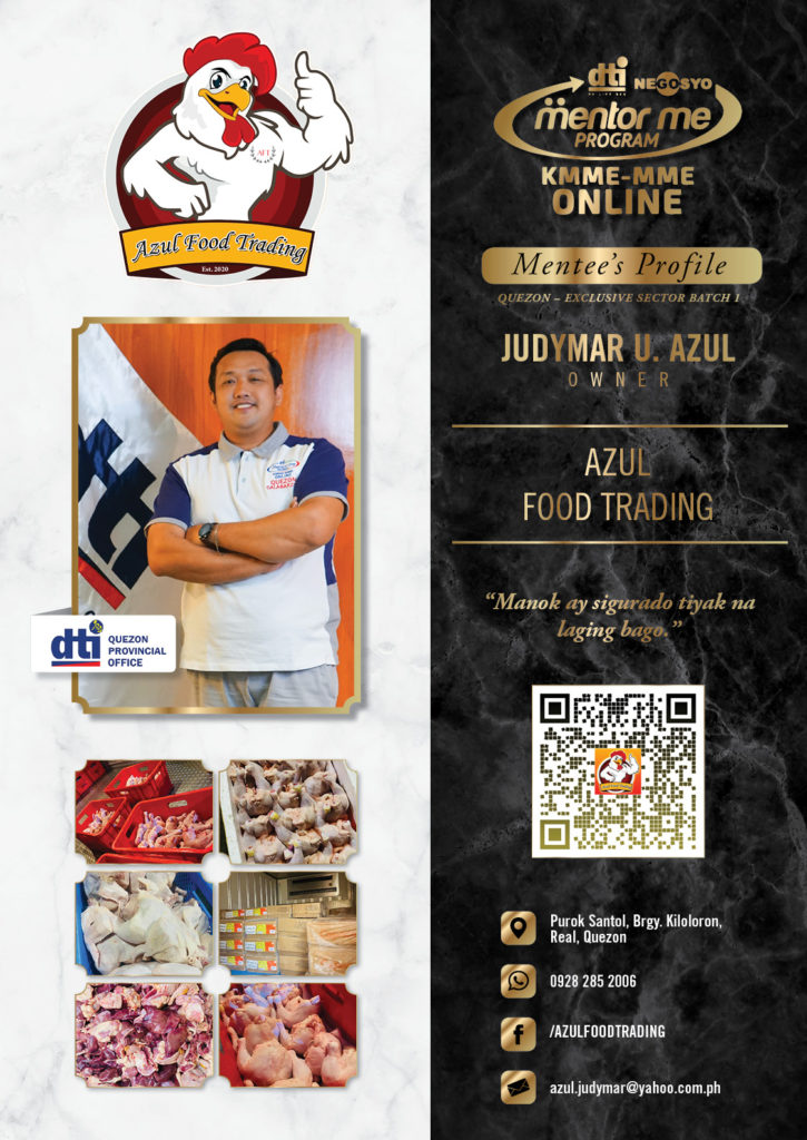 KMME Mentee - Judymar U. Azul of Azul Food Trading