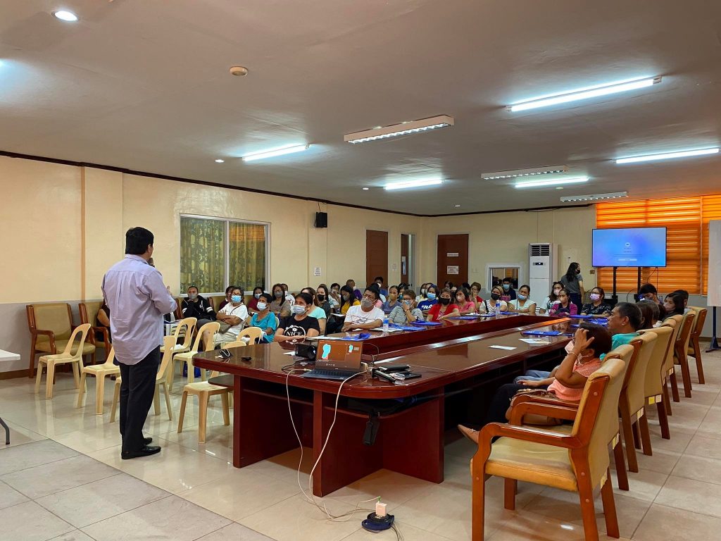 Mr. Dennis A. Orlina, President and Philippine representative of the ASEAN Handicraft Promotion and Development Association, was the resource person for the activity.