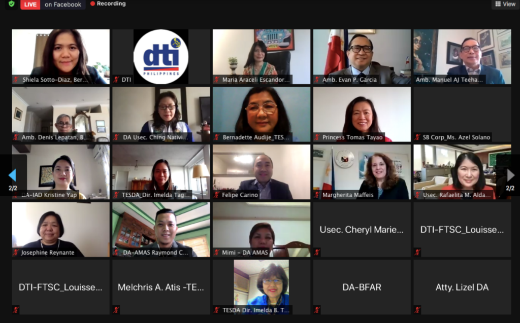 AgriNegosyo for OFWs through Zoom 