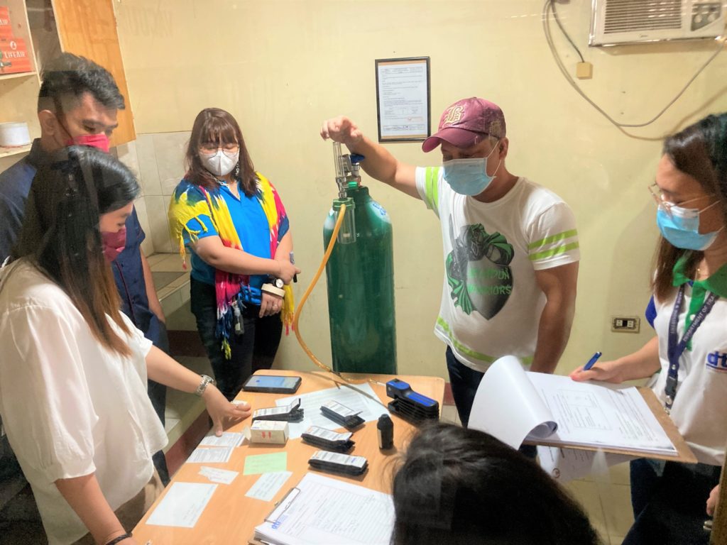 Auditors inspecting the documents