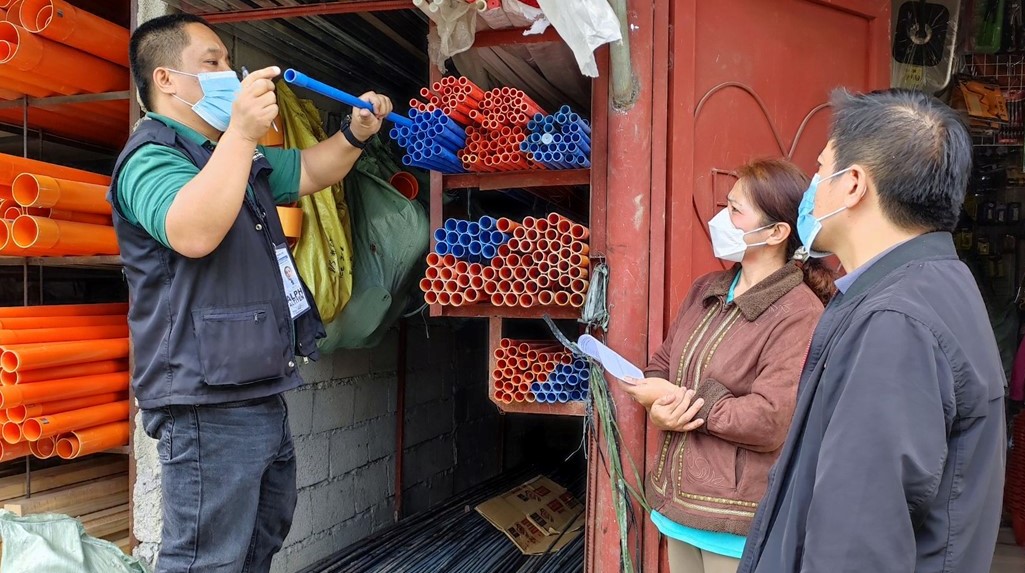 Monitoring and Enforcement of the Philippine National Standards (PNS) for Deformed Steel Bars continues in Baguio and Benguet. 
