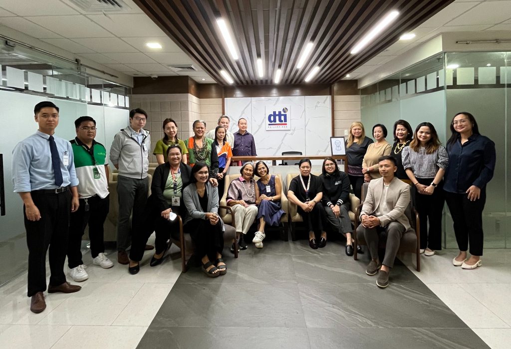 The DTI team with Go Lean Six Sigma representatives and Philippine SMEs attended the meeting