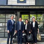 In photo: PTIC-Toronto Trade Commissioner Mario Tani, DTI Undersecretary for International Trade Allan Gepty, and BITR’s Supervising Trade-Industry Development Specialist Ma. Regina Serafico and Senior Trade-Industry Development Specialist Marionne Jay Shimada.