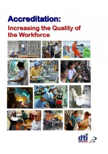 Accreditation: Increasing the Quality of the Workforce