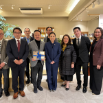 Group photo of Philippine and Japanese officials at Etoile Kaito & Co., Inc. DTI Secretary Roque is in the center.
