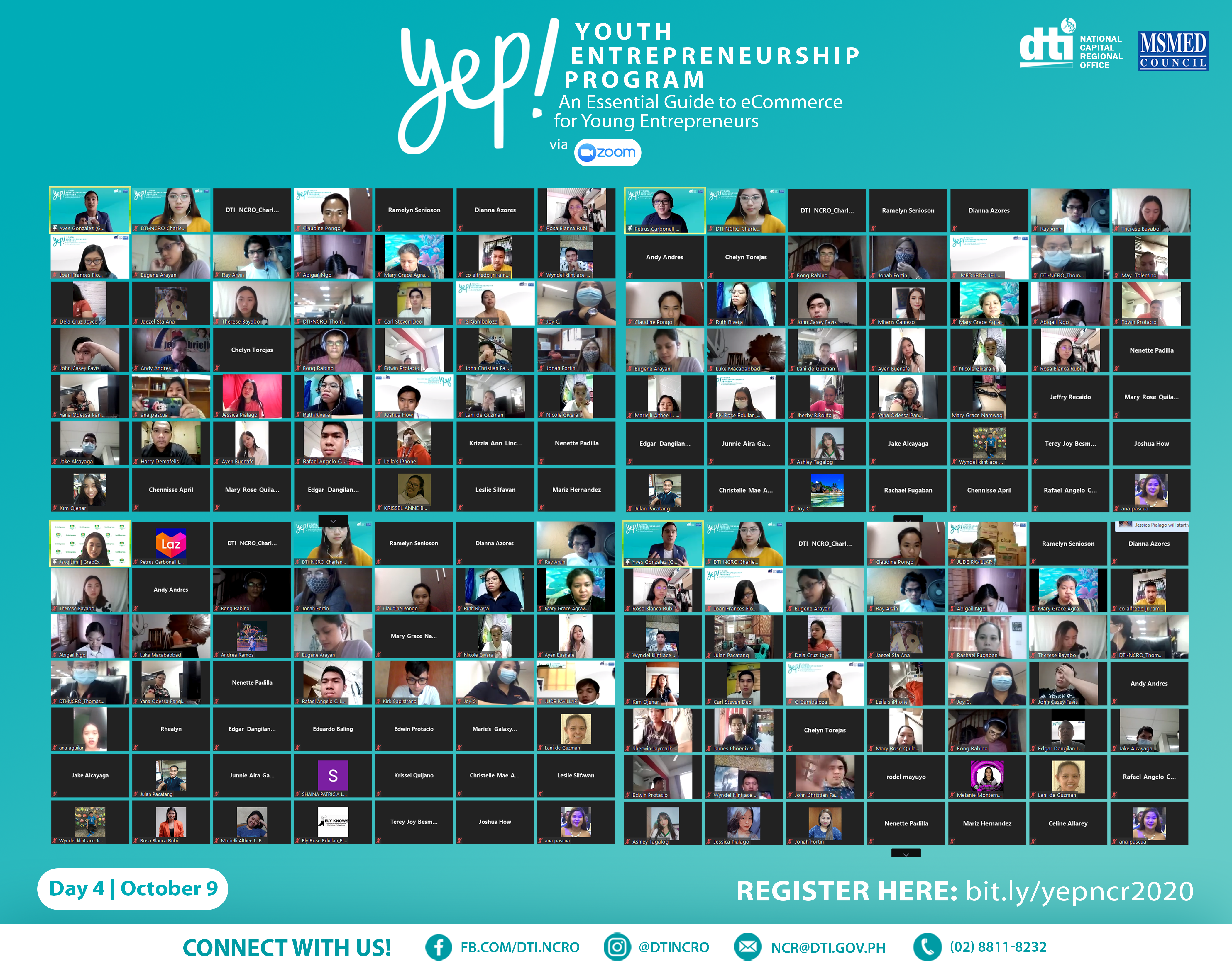 YEPNCR2020 - YEP-Event-Day-4-Screenshot