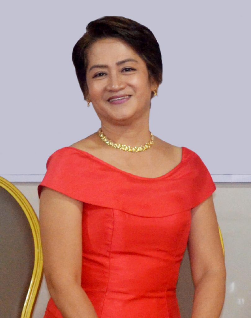 Portrait of Ms. Clarita Luber of Life Source