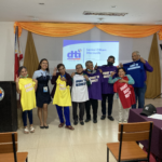 Winners of trivia during the seminar
