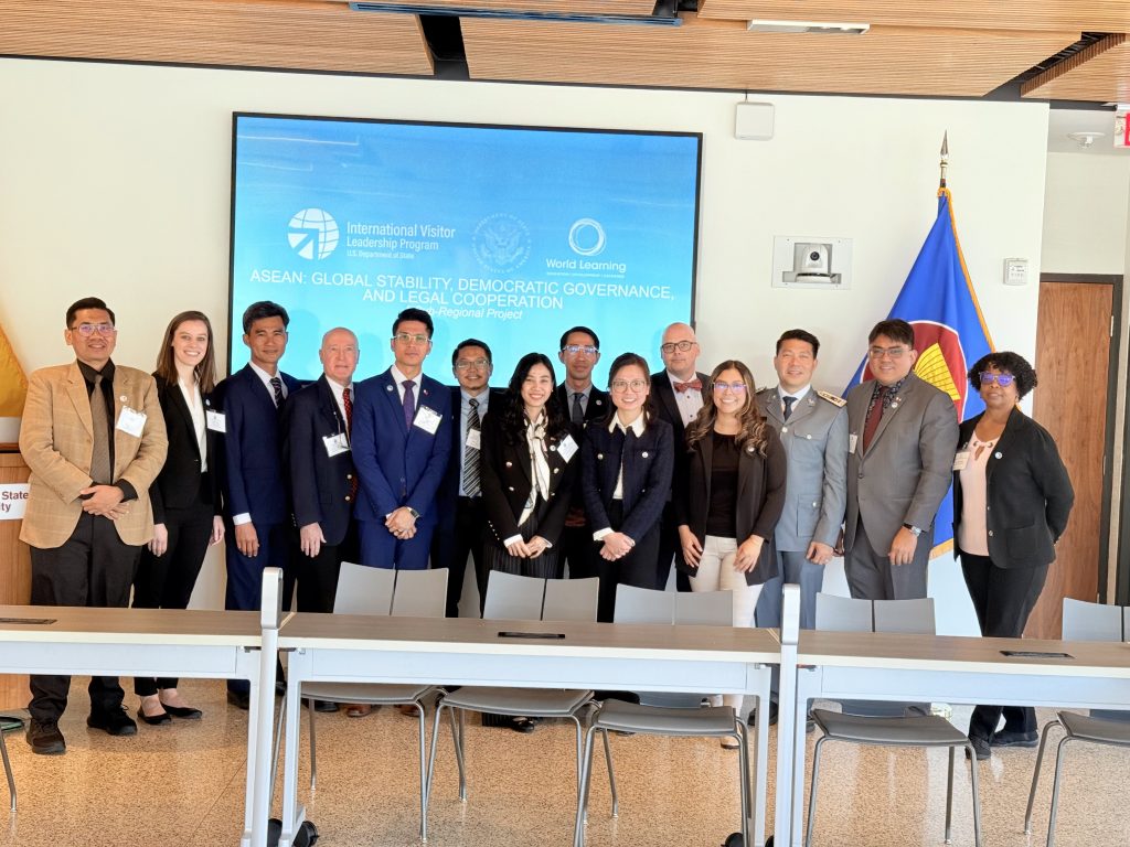 DTI Director III Darong engaging in leadership dialogues during IVLP 2025