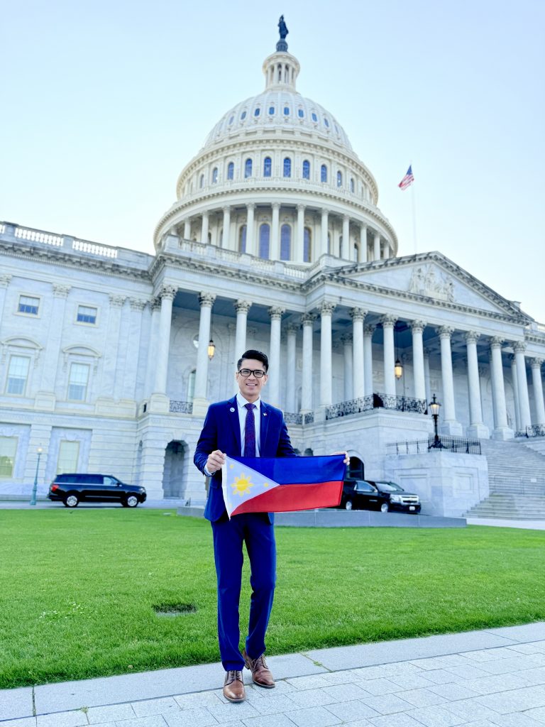 Director III Darong representing the Philippines at IVLP 2025 events