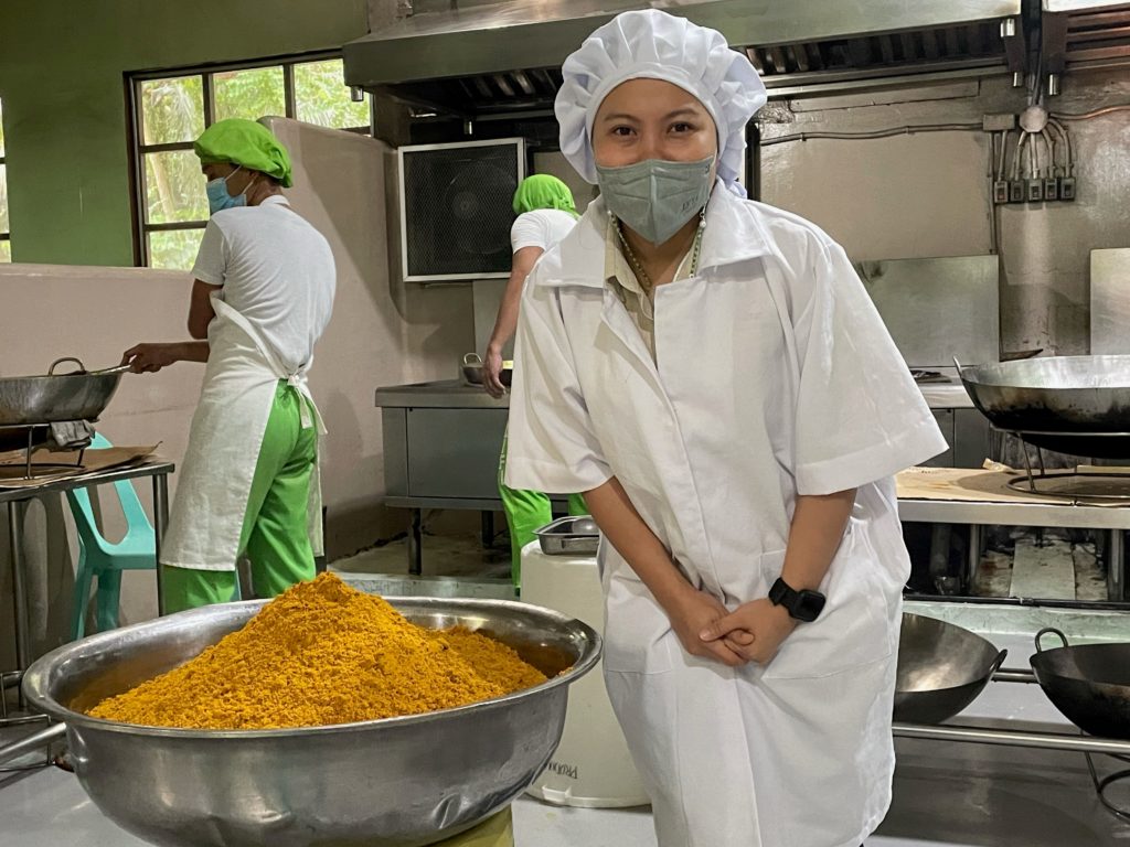 Donna Lao-Padre in the production are of the Lao Integrated Farms