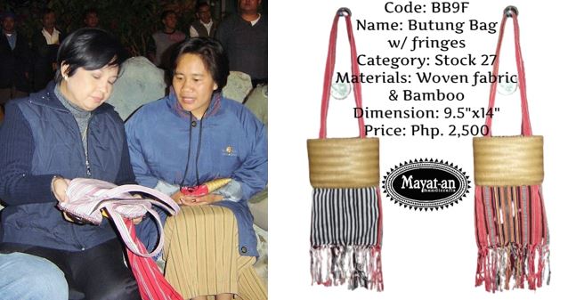 Photo shows Rovilyn showing one of her creations to then-President Gloria Macapagal-Arroyo in 2004 during a year-end bonfire at Lualhati Compound, Baguio City.   