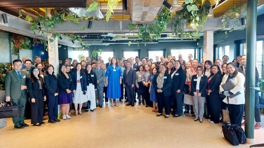 In photo: Philippine and EU negotiators pose for a picture at the third round’s opening ceremony