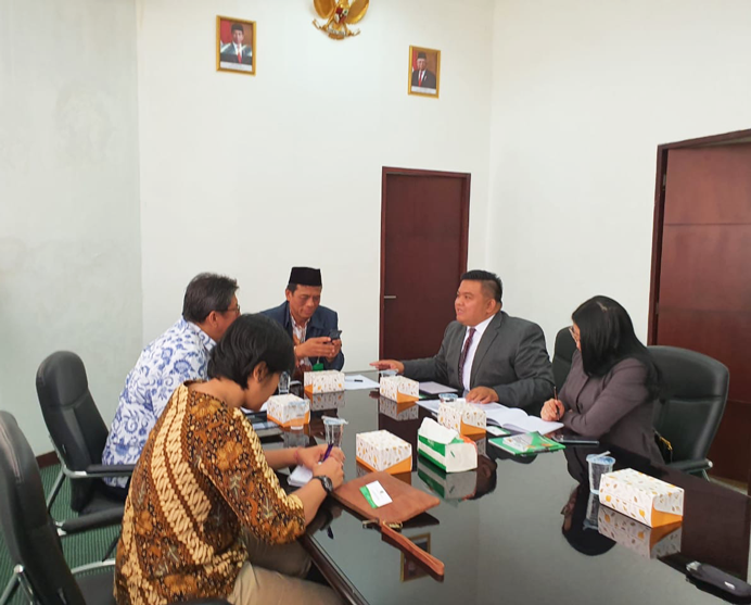 PTIC Jakarta, led by the Philippine Commercial Attaché Jeremiah C. Reyes, discussing possible areas of cooperation with the Indonesia Product Assurance Agency (BPJPH), headed by Professor IR Sukoso