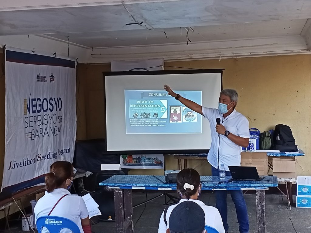 Orientation of DTI Programs and Services