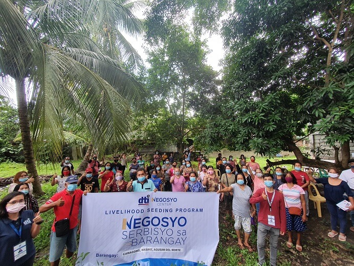 The Participants of Livelihood Seeding Program