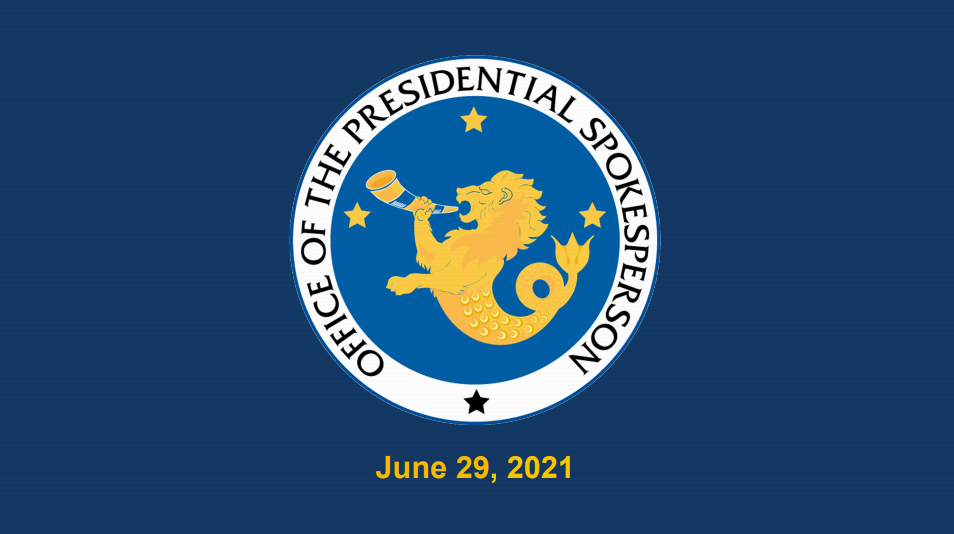 OPS Press Briefing (29 June 2021)