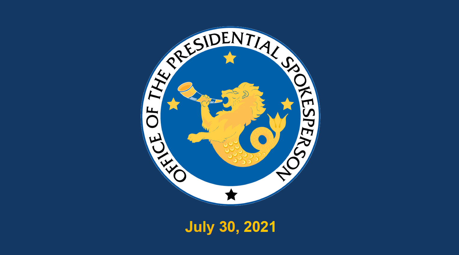OPS Press Briefing (30 July 2021)