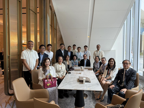 Philippine Trade and Investment Center-Taipei and Manila Economic and Cultural Office representatives engage with Taiwanese business leaders during the 32nd Annual General Meeting of the Asia Taiwanese Chambers of Commerce at the Grand Hi-Lai Hotel