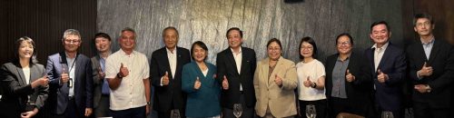 In photo: PTIC-Taipei Director for Commercial Affairs Anthony Rivera (fourth from left) together with Manila Economic and Cultural Office (MECO) Chairperson Atty. Cheloy E. Velicaria-Garafil (sixth from left) and representatives from CTBC Holding Co. Ltd.