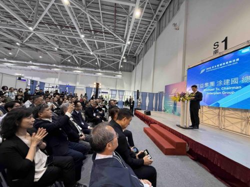 Chairman of the Interplan Group Michael Tu during the Smart Business & Logistics Asia 2025.