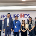 In photo:  Guodong Group Sales Representative Ning Li (leftmost); Guodong Group Chief Executive Officer Longke Hu (second from left); DTI-IPG Undersecretary Ceferino S. Rodolfo, DPA (third from left); DTI-FTSC Regional Coordinator for Chinas and East Asia Melody Dicen (rightmost)