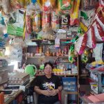 in photo: Ms. Ana Arsolacia, owner of Ohlet's sari-sari store