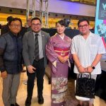 From Left to Right: Mr. Ben Suzuki, Director of The Japan Foundation, Manila; Mr. Sean Patrick Jacob Razo, Representative of PTIC-Tokyo; Madame Akiko Endo, Spouse of the Japanese Ambassador to the Philippines Kazuya Endo; Foreign Trade Service Officer Jeremiah Reyes, Foreign Trade Service Corps