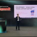Atty. Mabalot introduced possible trade and sourcing opportunities to visitors during the Global Sources Summit on 19 April 2025.