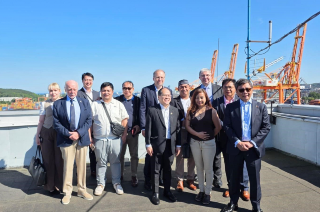 Visit to the Baltic Container Terminal (BCT) in Gdynia, located 34 km from Gdańsk, Poland. The terminal is fully owned and operated, since 2003, by Razon’s International Container Terminal Services (ICTSI). 