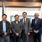 In photo: FTSO Eric C. Elnar, FTSO Jeremiah C. Reyes, HKETO Jakarta Deputy Director for Commercial Relations Stanley Wan, and HKETO Jakarta Commercial Relations Officer Rayson Hutapea. 