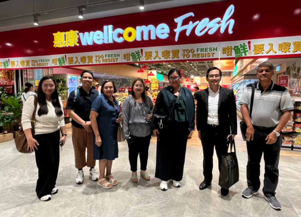 The business mission visited Hong Kong’s largest supermarket chain, Wellcome, on 30 June 2025. 